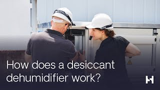 How Does a Desiccant Dehumidifier Work Let Humiscope the Humidity Control Experts Show You [upl. by Ahsiral]