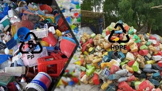 How To Identify HDPE Plastic And PP Plastic  Business Tips For Plastic Scrap Industry  💯 [upl. by Garey]