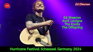 Ed Sheeran Live 2024 Tour  Hurricane Festival 2024  The Studio Ed Sheeran Tour Real Time Live 4k [upl. by Nyltiak]