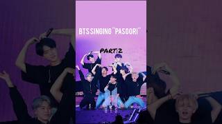 BTS Singing Pasoori PART2 btsarmy jiminSugajhopeV [upl. by Lewis]