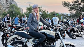 Distinguished Gentleman’s Ride 📍 Athens Greece 2022  Preview  Dominika Rides [upl. by Launamme]