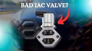 9 COMMON SYMPTOMS OF A BAD IDLE AIR CONTROL VALVE  BAD IAC VALVE SIGNS [upl. by Ignaz]