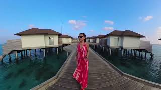 Vlog at Avani Fares Maldives Resort beach [upl. by Aran]