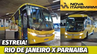 MAIS UMA LINHA PARA O NORDESTE ESTREIA da NOVA ITAPEMIRIM na RIO DE JANEIRO X PARNAÍBA PI [upl. by Rumilly]