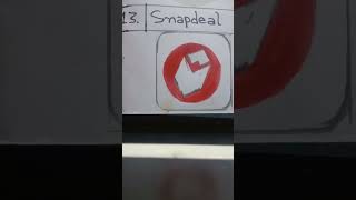 SNAPDEAL LOGO DRAWING [upl. by Gyatt235]