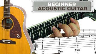 Learn ACOUSTIC GUITAR Fast with Expert Tips  Lessons  Tutorial [upl. by Kelcy]