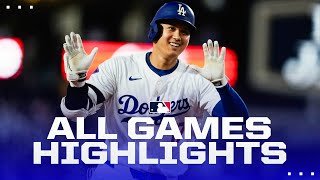 Highlights from ALL games on 911 Shohei Ohtani gets 47th HR 48th SB Yankees walk off [upl. by Leonore909]