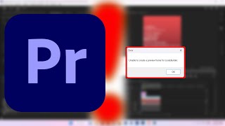 UNABLE TO CREATE PREVIEW FRAME FOR LOOKS BUILDER  PREMIERE PRO [upl. by Elga]