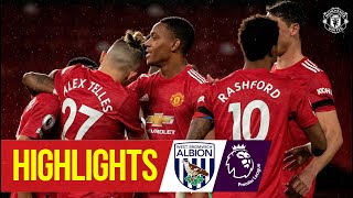 Highlights  Manchester United 10 West Bromwich Albion  Premier League [upl. by Gloriane]