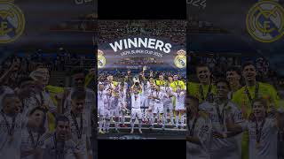 Champions 🏆realmadrid supercup fyp [upl. by Merola941]