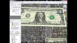 Real Life NATIONAL TREASURE DOLLAR BILLS Hidden in Washington DC MAP [upl. by Yenahpets]