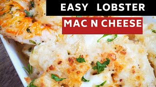 Lobster Mac and Cheese Lobster Mac n Cheese Recipe [upl. by Amsed]