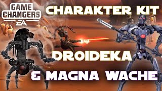 Star Wars Galaxy of Heroes  Droideka Gameplay amp Magna Wache Rework  SWGOH Deutsch  German [upl. by Nnylanna770]