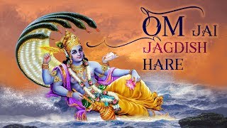 Om Jai Jagdish Hare Aarti  ओम जय जगदीश हरे आरती  Shri Vishnu Aarti with Lyrics [upl. by Adialeda156]