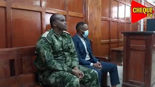 RELAXED JOWIE IRUNGU AWAITS SENTENCING FOR THE MURDER OF MONICA KIMANI AT MILIMANI LAW COURT [upl. by Nyrmak]