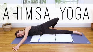 Ahimsa Yoga  Yoga With Adriene [upl. by Daahsar40]