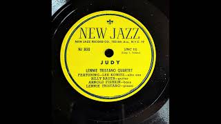 Lennie Tristano Quartet Featuring Lee Konitz  Judy [upl. by Sherr]