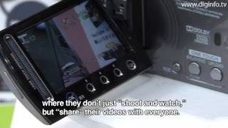 JVC Upload video from camcorder to YouTube  DigInfo [upl. by Nordek]