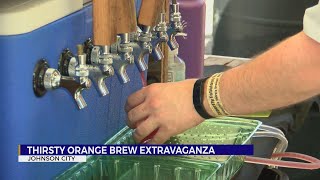 Hundreds attend quotThirsty Orange Brew Extravaganzaquot after COVID19 delays [upl. by Ennayram526]