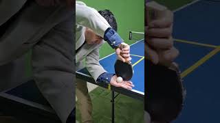 Cobra Serve  Table Tennis shorts shortsvideo shortsyoutube tricks howto howtomake [upl. by Luanni]