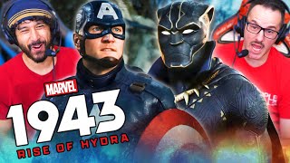 MARVEL 1943 RISE OF HYDRA TRAILER REACTION Black Panther  Captain America  Story Trailer [upl. by Ahsyad]