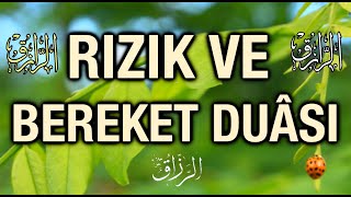 RIZIK VE BEREKET DUASI  BU DUADAN NASİBİNİZİ ALIN İNŞALLAH  ARAPÇA  TÜRKÇE [upl. by Jansson]