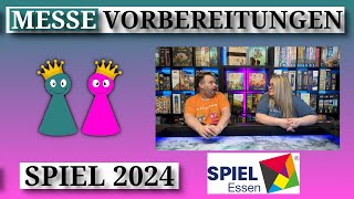 👑Royale👑 MESSE  Vorbereitungen 🎲Spiel 2024🎲 Essen [upl. by Ecnarret]