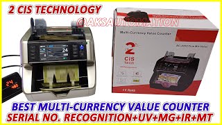 Best MultiCurrency Value Counter with 2 CIS Technology amp Advanced Detection Features  Review 2025 [upl. by Yelnet]