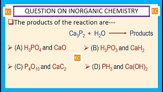 OQV NO – 283 What happens when water H2O is added to calcium phosphide Ca3P2 [upl. by Hardi]