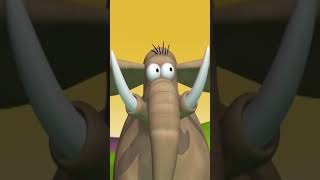 Super Elephant  Gazoon  Jungle Book Stories  Funny Animals For Kids shortsfeed cartoonforkids [upl. by Areval]