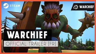 WARCHIEF  Official Reveal Trailer FR  Steam [upl. by Anauj]