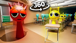 Incredibox Sprunki Appears In YOUR School  360ºVR fanmade [upl. by Lara]