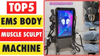 Top 5 Best Ems Body Muscle Sculpt Machine In 2024  Body Sculpt Machine Review [upl. by Lionello]