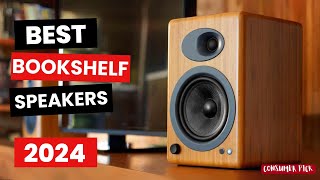 Best Bookshelf Speakers 2024  Which One Is The Best [upl. by Sackman]