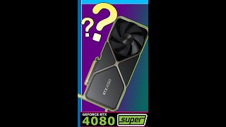 NVIDIA 2024 4080 SUPER vs NONSuper shorts [upl. by Magocsi707]