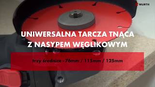 Uniwersalna tarcza tnąca z nasypem węglikowym [upl. by Adnilreb]