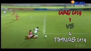 Timnas Indonesia U19 vs UEA U19  4  1  All Goals and Full Highlight 14042014 [upl. by Feldstein]