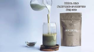 How to Make Hojicha Latte  Matcha Oishii [upl. by Mace]