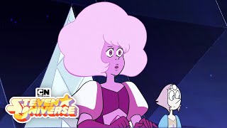 Pink Diamond Transforms Into Rose Quartz  Steven Universe  Cartoon Network [upl. by Notreve]