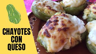 Chayotes rellenos  Recetas sin carne [upl. by O'Donnell]