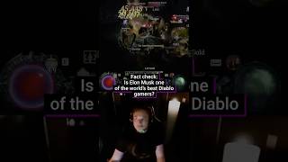 DEBUNKED Elon Musk is the best in world at Diablo elonmusk gaming diablo4 speedrun [upl. by Eissak]