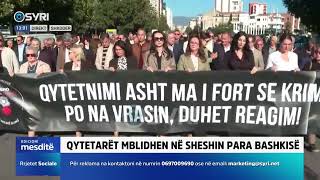 Shkodranët protestojnë edhe për Benet Becin Kryebashkiaku i krimit të largohet [upl. by Africah700]