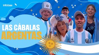 LAS CÁBALAS DE LA HINCHADA ARGENTINA [upl. by Rockafellow]