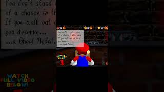 Ghoul Medal  Mario 64 Iceberg Explained mario64 iceberg shorts [upl. by Ettenoitna]