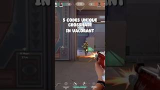 5 Codes Unique Crosshair in Valorant [upl. by Kenwrick447]