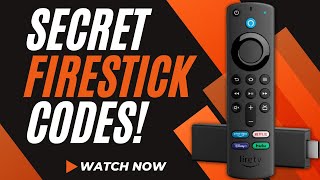 🔥 SECRET FIRESTICK CODES  WORKS ON ALL FIRE TV STICK MODELS [upl. by Eimerej]