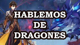 TODO sobre los DRAGONES  ¿Son los herederos de la civilización primigenia de Teyvat [upl. by Ria642]