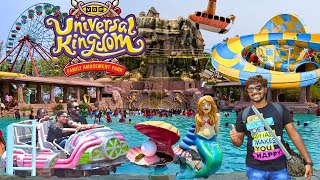 VGP Universal Kingdom theme park 2024  CHENNAI theme park  675rs budget theme park in chennai [upl. by Ardnyk574]