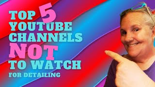 Need to LEARN how to Detail DO NOT WATCH these channels BUT [upl. by Ochs498]