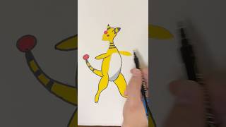 Trying2Cre8 ampharos Let me know what you think learn2draw art pokemon pokemonart pokémon [upl. by Libyc835]